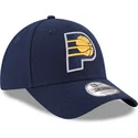 gorra-curva-azul-marino-ajustable-9forty-the-league-de-indiana-pacers-nba-de-new-era