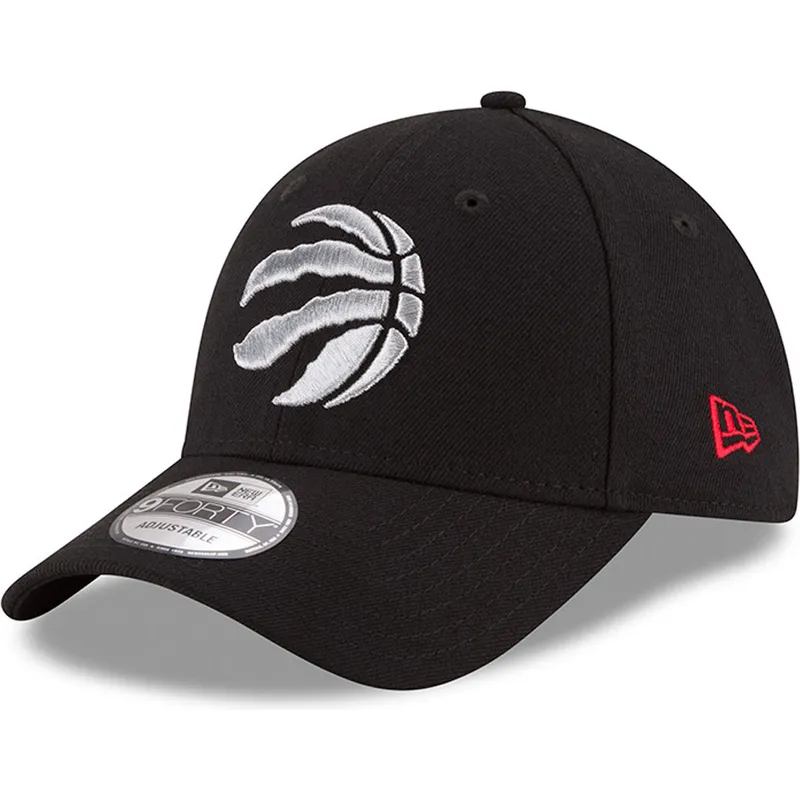 mutzen-gebogen-schwarz-verstellbares-band-9forty-the-league-der-toronto-raptors-nba-von-new-era