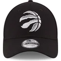 schwarze-verstellbare-9forty-kappe-the-league-der-toronto-raptors-nba-von-new-era