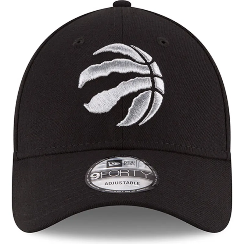 mutzen-gebogen-schwarz-verstellbares-band-9forty-the-league-der-toronto-raptors-nba-von-new-era