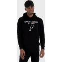 schwarzer-kapuzenpullover-san-antonio-spurs-nba-von-new-era