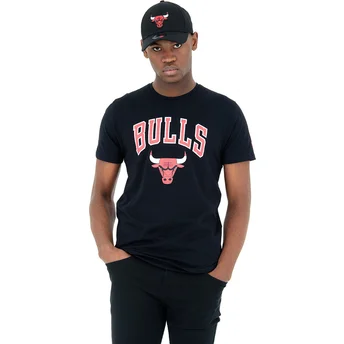 New Era Chicago Bulls NBA Black T-Shirt