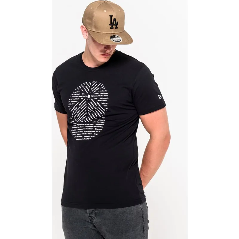 t-shirt-kurzarm-schwarz-der-camiseta-manga-corta-negra-originators-von-new-era
