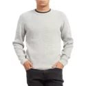 volcom-heather-grau-baltimore-sweater-grau