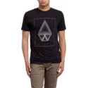 volcom-black-concentric-t-shirt-schwarz