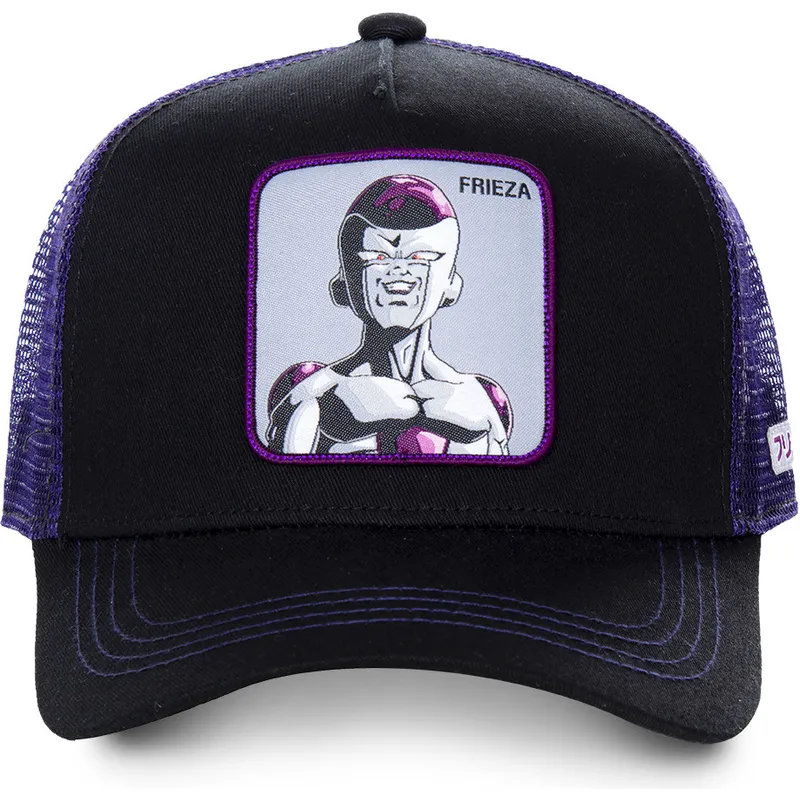 mutzen-gebogen-schwarz-snapback-frieza-dragon-ball-von-capslab mutzen-gebogen-schwarz-snapback-frieza-dragon-ball-von-capslab
