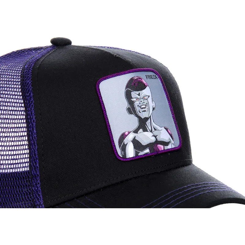 mutzen-gebogen-schwarz-snapback-frieza-dragon-ball-von-capslab mutzen-gebogen-schwarz-snapback-frieza-dragon-ball-von-capslab