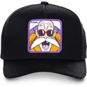 mutzen-gebogen-schwarz-snapback-master-roshi-dragon-ball-von-capslab