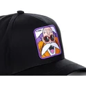 mutzen-gebogen-schwarz-snapback-master-roshi-dragon-ball-von-capslab