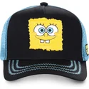 capslab-bob-esponja-spoblk-schwarze-und-blaue-trucker-kappe