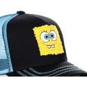 capslab-bob-esponja-spoblk-schwarze-und-blaue-trucker-kappe