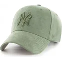 mutzen-gebogen-grun-verstellbares-band-der-new-york-yankees-mlb-von-47-brand
