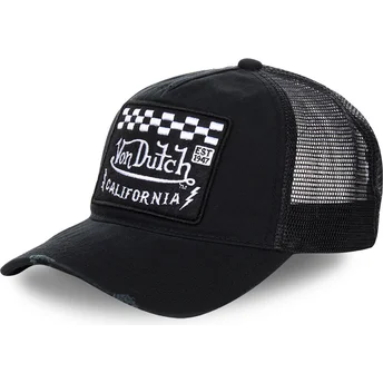 Von Dutch TRUCK02 Black Trucker Hat