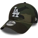 mutzen-gebogen-tarnung-verstellbares-band-9twenty-essential-packable-der-los-angeles-dodgers-mlb-von-new-era