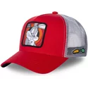 casquette-trucker-rouge-bugs-bunny-bug1-looney-tunes-capslab