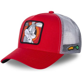 Casquette trucker rouge Bugs Bunny BUG1 Looney Tunes Capslab