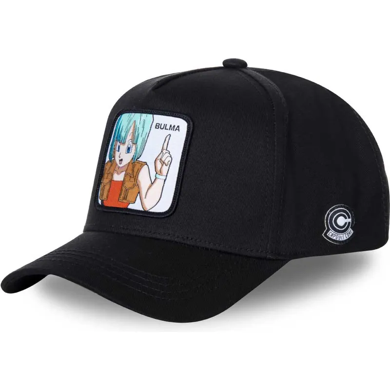 mutzen-gebogen-schwarz-snapback-bulma-dragon-ball-von-capslab