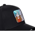 capslab-dragon-ball-bulma-bul4-schwarze-snapback-cap-mit-gebogenem-schirm