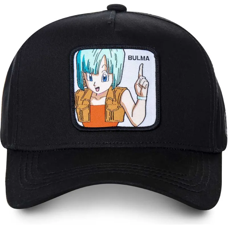 mutzen-gebogen-schwarz-snapback-bulma-dragon-ball-von-capslab