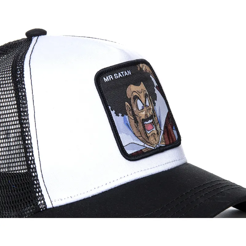 mutzen-gebogen-weiss-snapback-mr-satan-dragon-ball-von-capslab mutzen-gebogen-weiss-snapback-mr-satan-dragon-ball-von-capslab