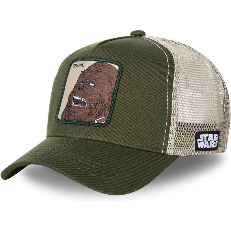 mutzen-gebogen-grun-snapback-chewbacca-star-wars-von-capslab mutzen-gebogen-grun-snapback-chewbacca-star-wars-von-capslab