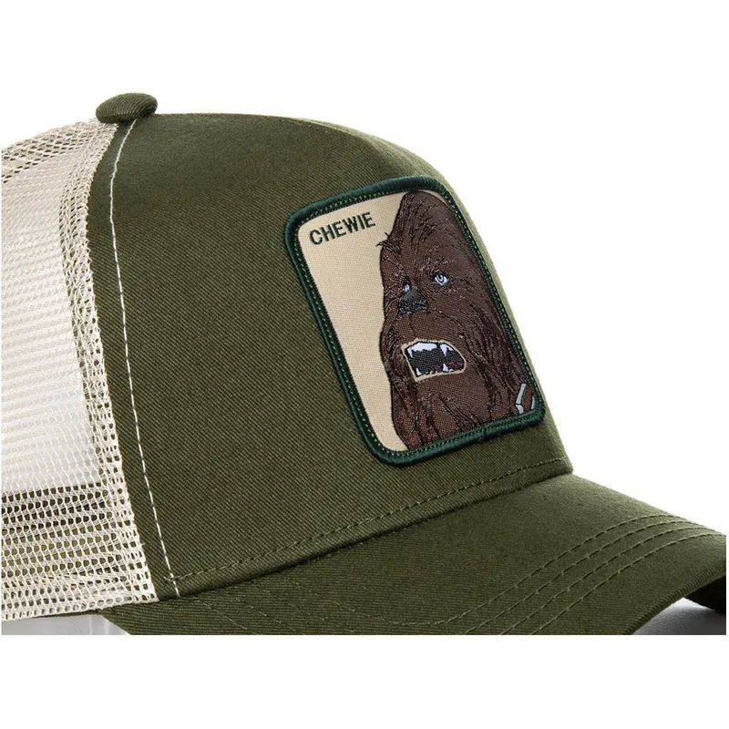 mutzen-gebogen-grun-snapback-chewbacca-star-wars-von-capslab mutzen-gebogen-grun-snapback-chewbacca-star-wars-von-capslab