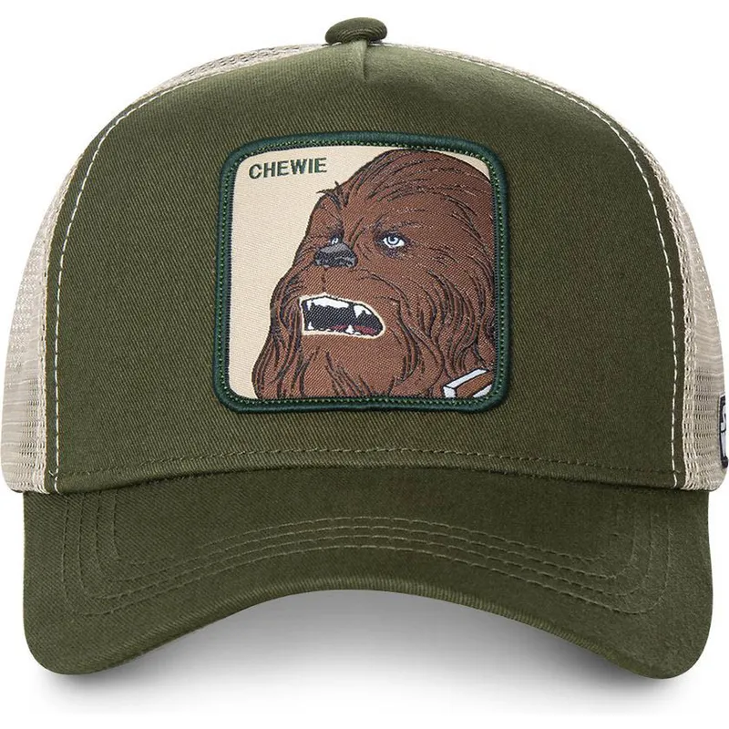 mutzen-gebogen-grun-snapback-chewbacca-star-wars-von-capslab mutzen-gebogen-grun-snapback-chewbacca-star-wars-von-capslab