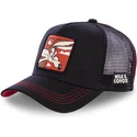 cappellino-trucker-nero-coyote-coy1-looney-tunes-di-capslab