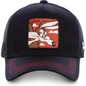 cappellino-trucker-nero-coyote-coy1-looney-tunes-di-capslab