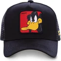 capslab-daffy-duck-daf1-looney-tunes-black-trucker-hat