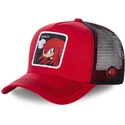 mutzen-gebogen-rot-snapback-knuckles-the-echidna-sonic-the-hedgehog-von-capslab