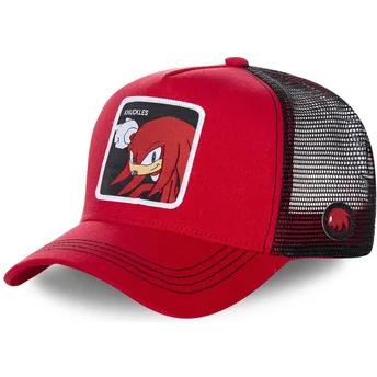 capslab-knuckles-the-echidna-knu-sonic-the-hedgehog-trucker-cap-rot-und-schwarz