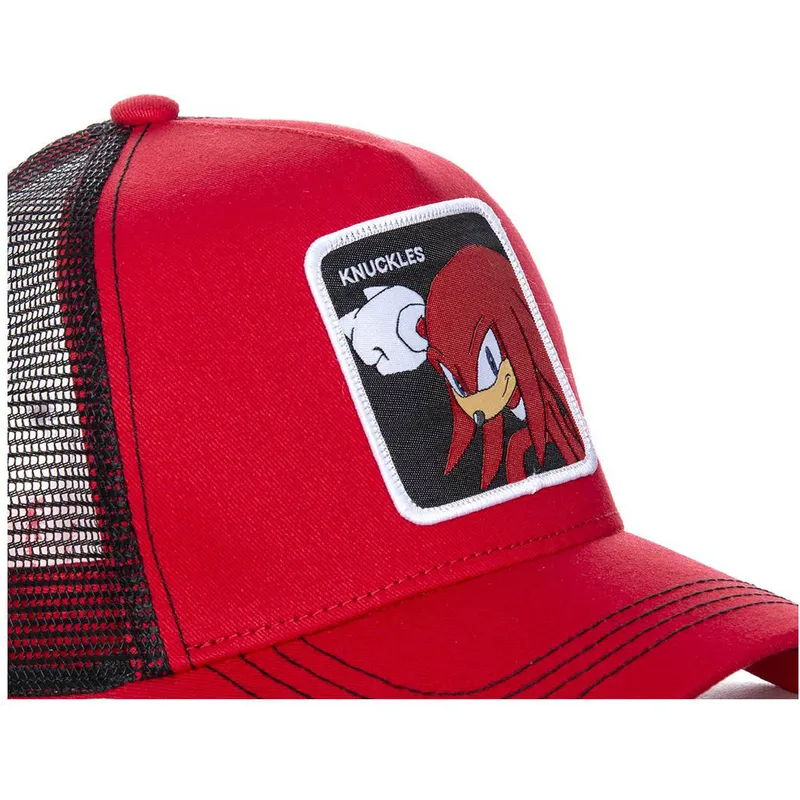 mutzen-gebogen-rot-snapback-knuckles-the-echidna-sonic-the-hedgehog-von-capslab mutzen-gebogen-rot-snapback-knuckles-the-echidna-sonic-the-hedgehog-von-capslab