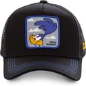 capslab-road-runner-roa1-looney-tunes-black-trucker-hat