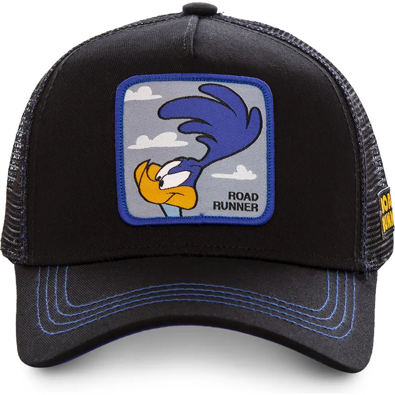cappellino-trucker-nero-beep-beep-roa1-looney-tunes-di-capslab