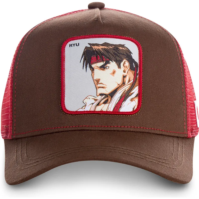 mutzen-gebogen-rot-snapback-ryu-street-fighter-von-capslab