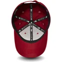 mutzen-gebogen-rot-verstellbares-band-negro-9forty-essential-der-new-york-yankees-mlb-von-new-era