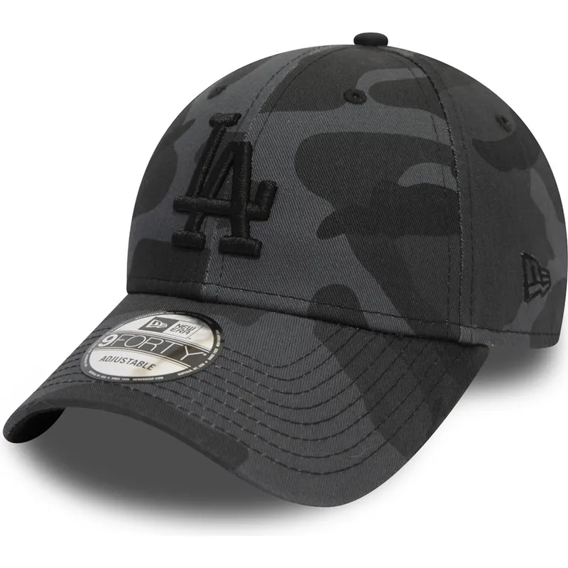 mutzen-gebogen-tarnung-verstellbares-band-negro-negro-9forty-essential-der-los-angeles-dodgers-mlb-von-new-era mutzen-gebogen-tarnung-verstellbares-band-negro-negro-9forty-essential-der-los-angeles-dodgers-mlb-von-new-era