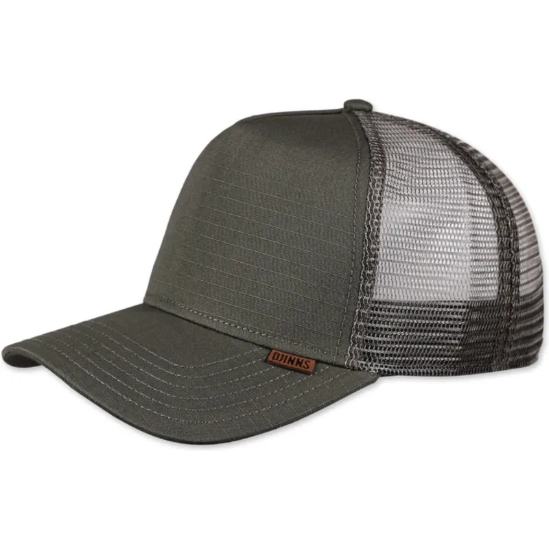 gorra-trucker-verde-m-ribstop-di-djinns