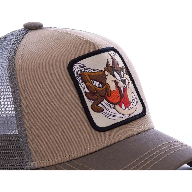 mutzen-gebogen-braun-snapback-diablo-tasmanischer-teufel-looney-tunes-von-capslab mutzen-gebogen-braun-snapback-diablo-tasmanischer-teufel-looney-tunes-von-capslab