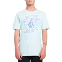 volcom-pale-aqua-diagram-t-shirt-blau