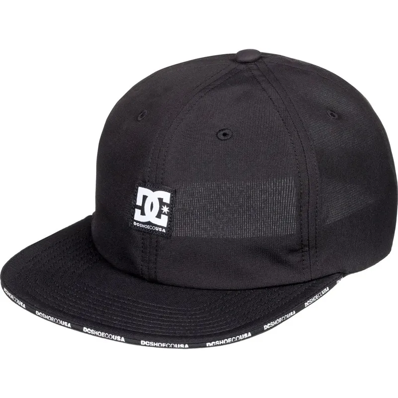 mutzen-flach-schwarz-verstellbares-band-von-dc-shoes