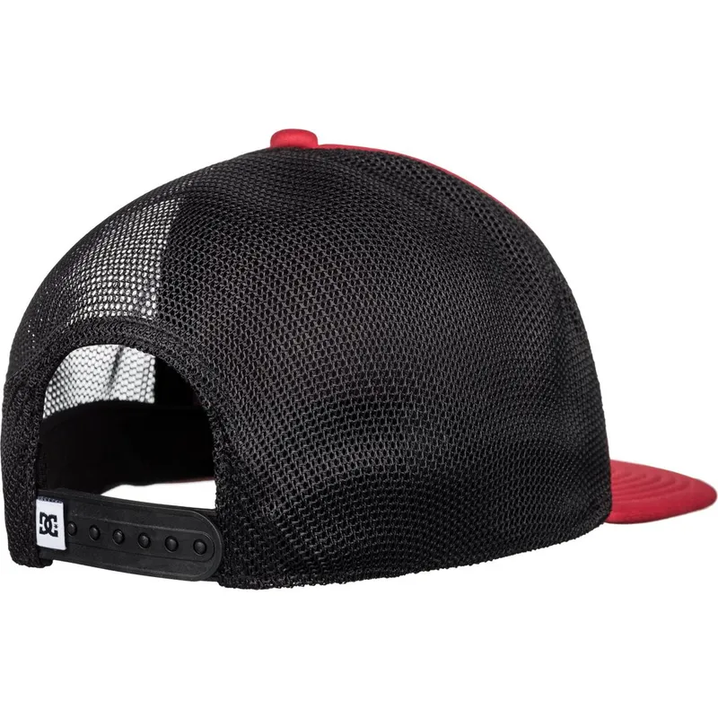 mutzen-gebogen-rot-snapback-von-dc-shoes