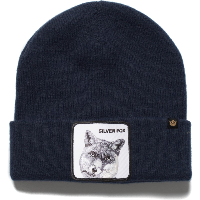 goorin-bros-fox-handsome-beanie-mutze-marineblau