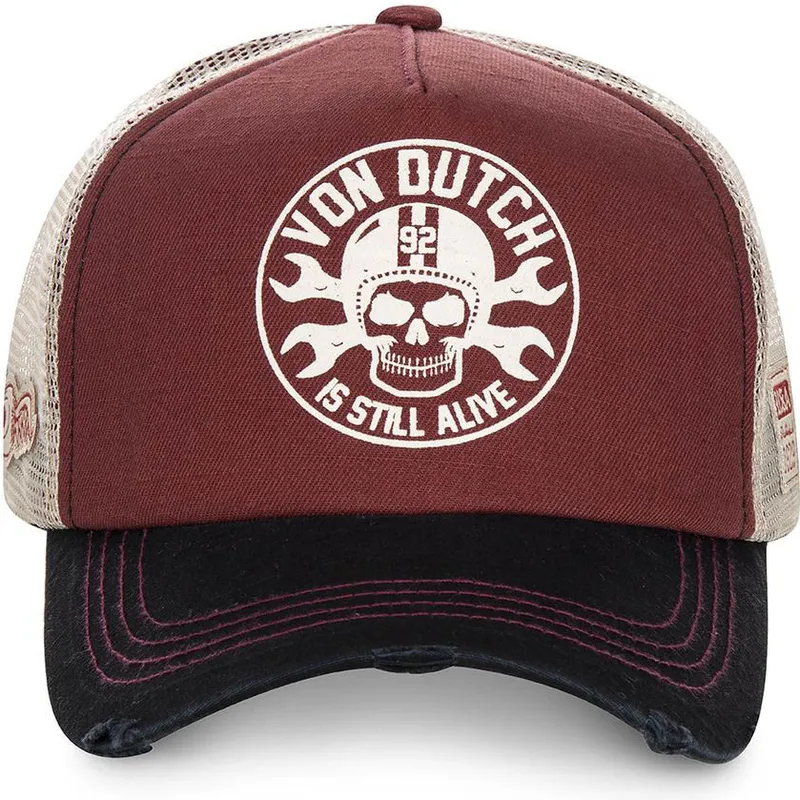 mutzen-gebogen-rot-snapback-von-von-dutch
