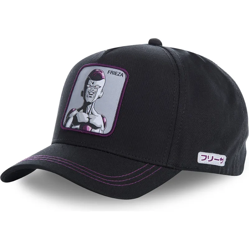 mutzen-gebogen-schwarz-snapback-frieza-dragon-ball-von-capslab mutzen-gebogen-schwarz-snapback-frieza-dragon-ball-von-capslab
