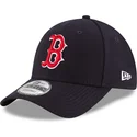 new-era-curved-brim-9forty-the-league-boston-red-sox-mlb-navy-blue-adjustable-cap