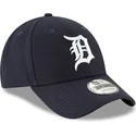 mutzen-gebogen-marineblau-verstellbares-band-9forty-the-league-der-detroit-tigers-mlb-von-new-era