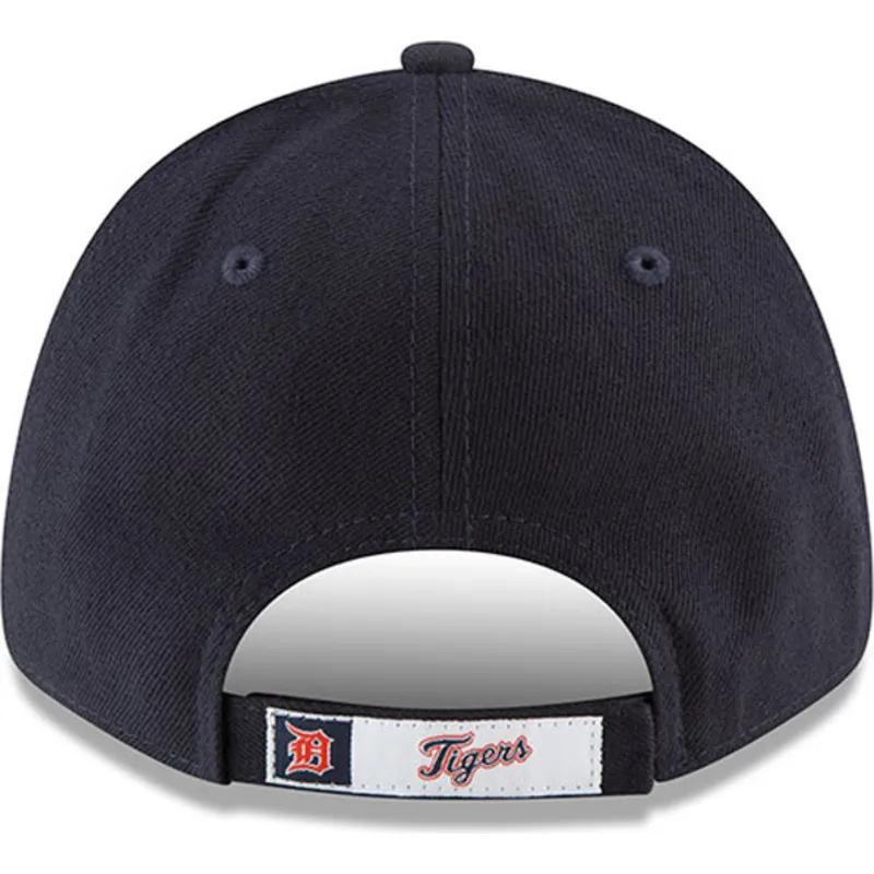 mutzen-gebogen-marineblau-verstellbares-band-9forty-the-league-der-detroit-tigers-mlb-von-new-era