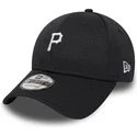 mutzen-gebogen-schwarz-verstellbares-band-9forty-shadow-tech-der-pittsburgh-pirates-mlb-von-new-era